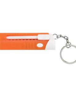 LED and Ballpoint Pen Keychain